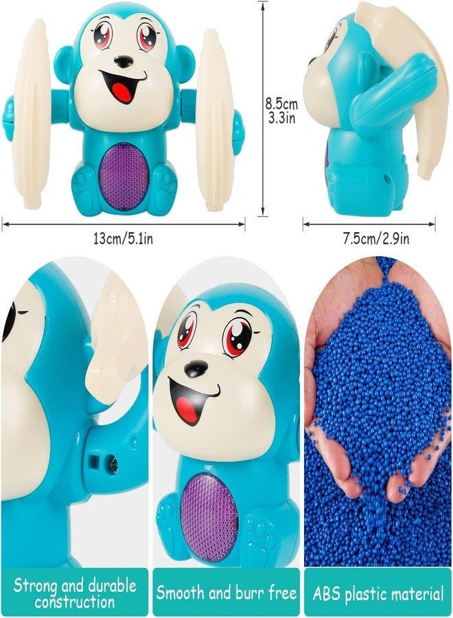 BELLABOTA Dancing Monkey Musical Toys for Kids Baby Spinning Rolling Doll Tumble Toy with Voice Control Musical Light&Sound Effects (Multicolor) - Image 2